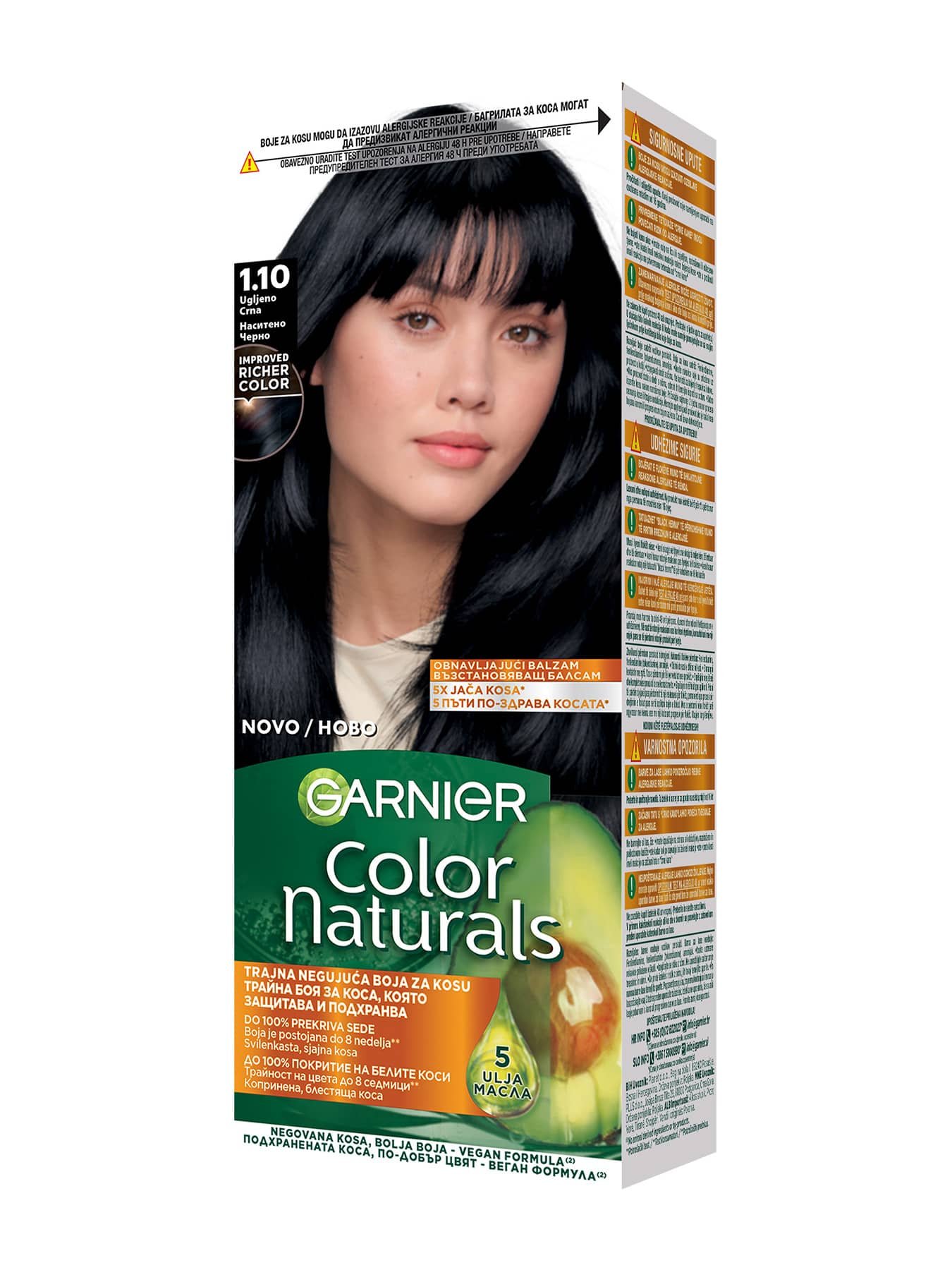 Garnier Color Naturals 1.10 Ugljeno crna